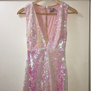 ASOS iridescent dress